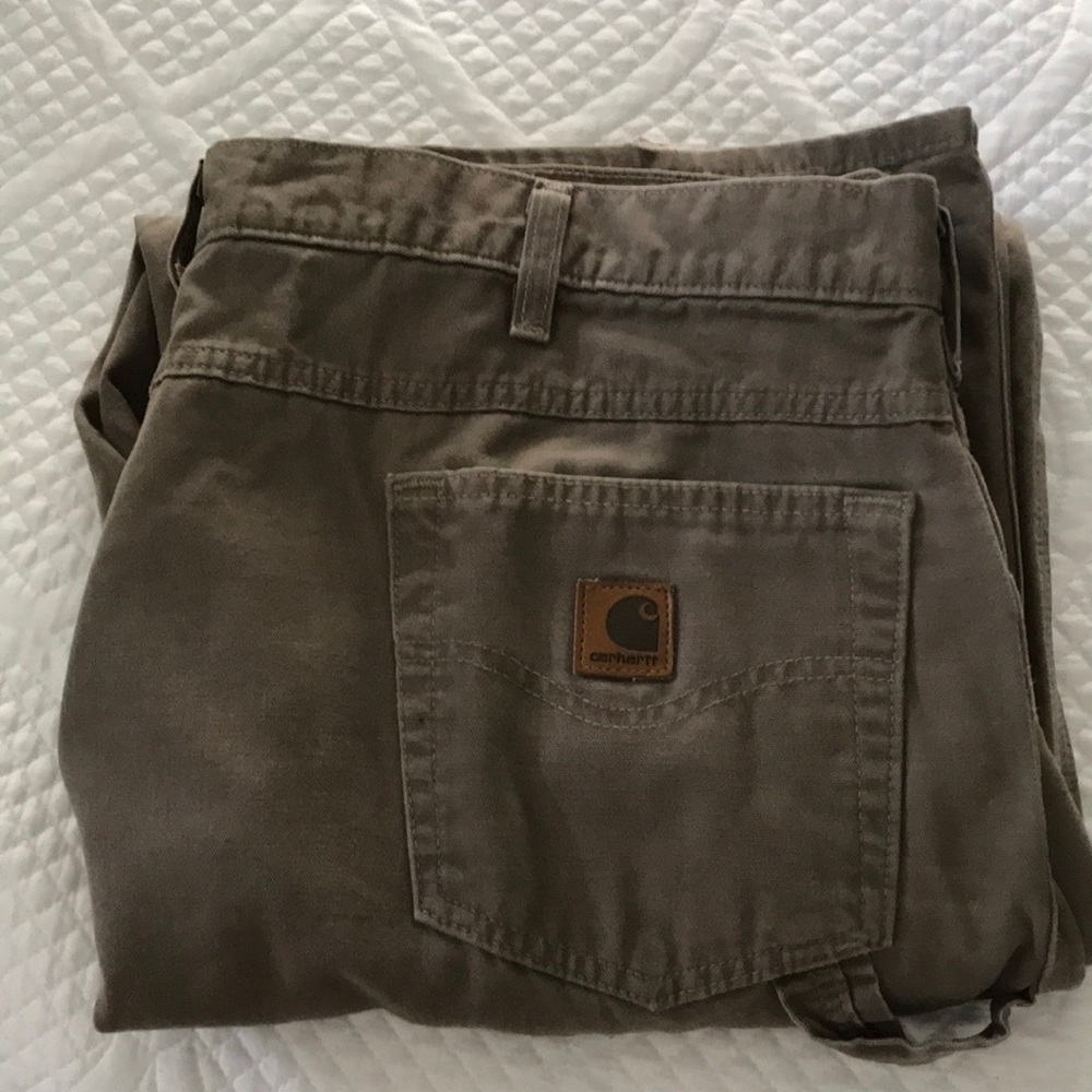 Carhartt loose fit carpenter’s khaki
